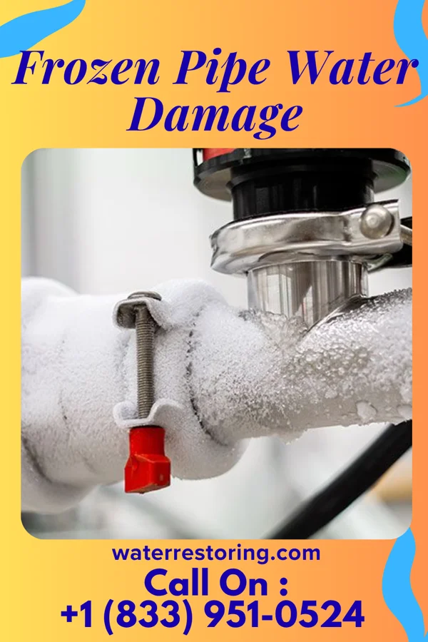 Frozen Pipe Water Damage in Hemlock, OH